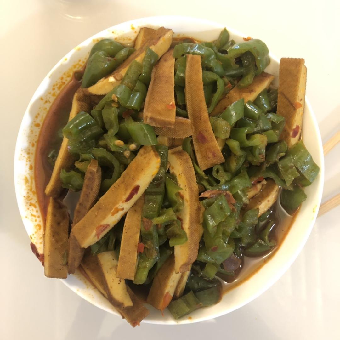豆干炒青椒
