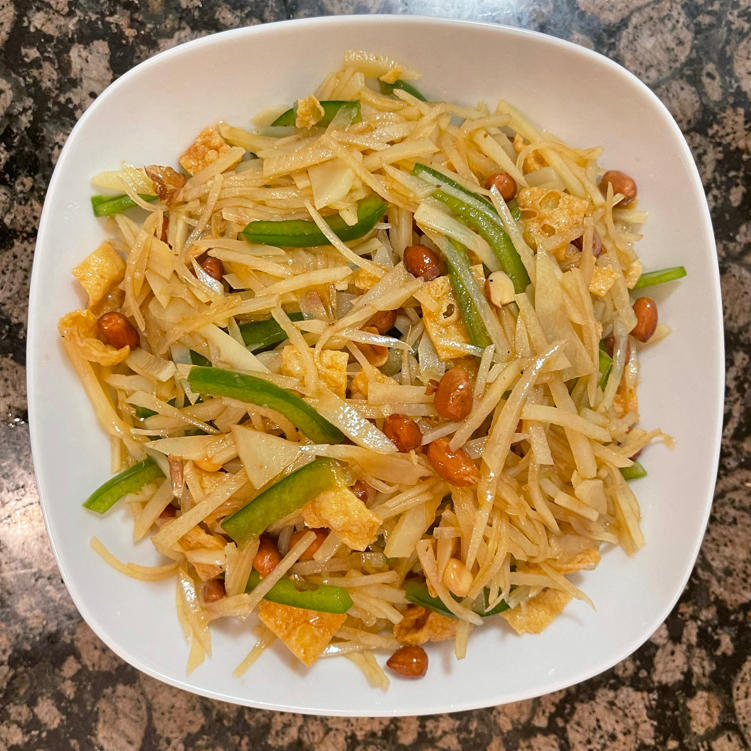 脆爽凉拌土豆丝