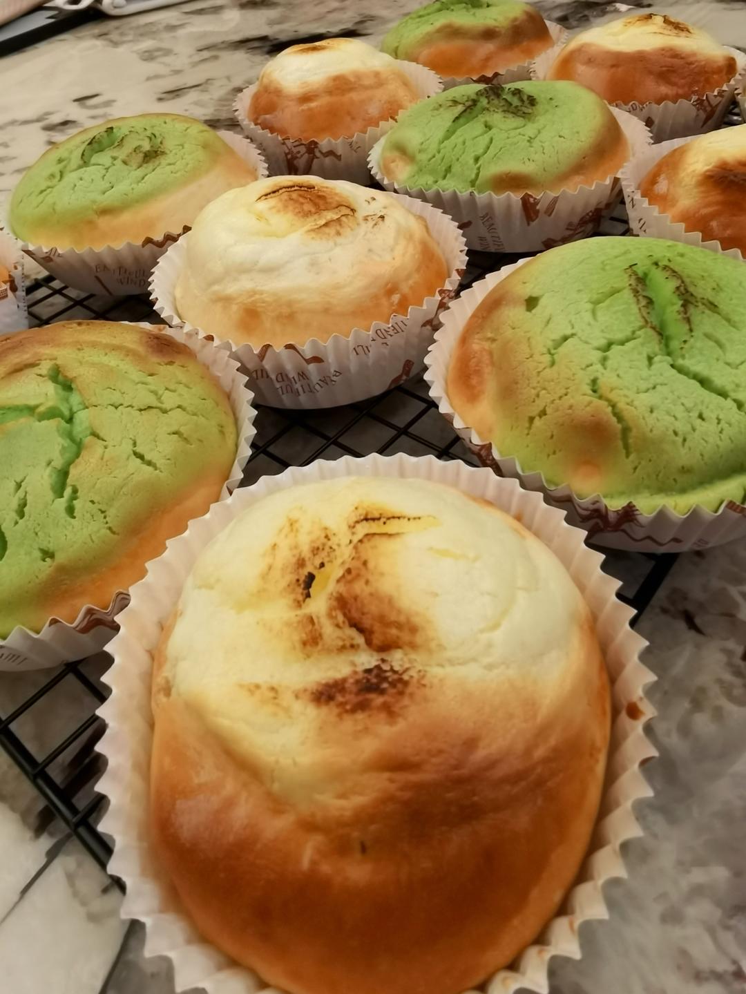 巴斯克软心面包｜抹茶&巧克力