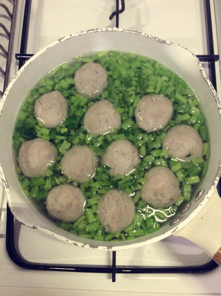 下厨房用户hmog做的潮汕牛肉丸汤