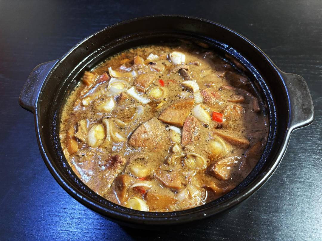 莲藕烧猪肝