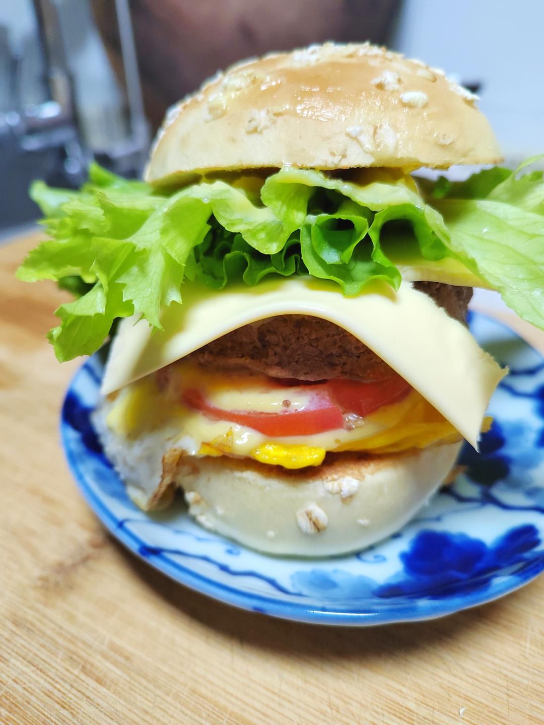 牛肉饼汉堡🍔