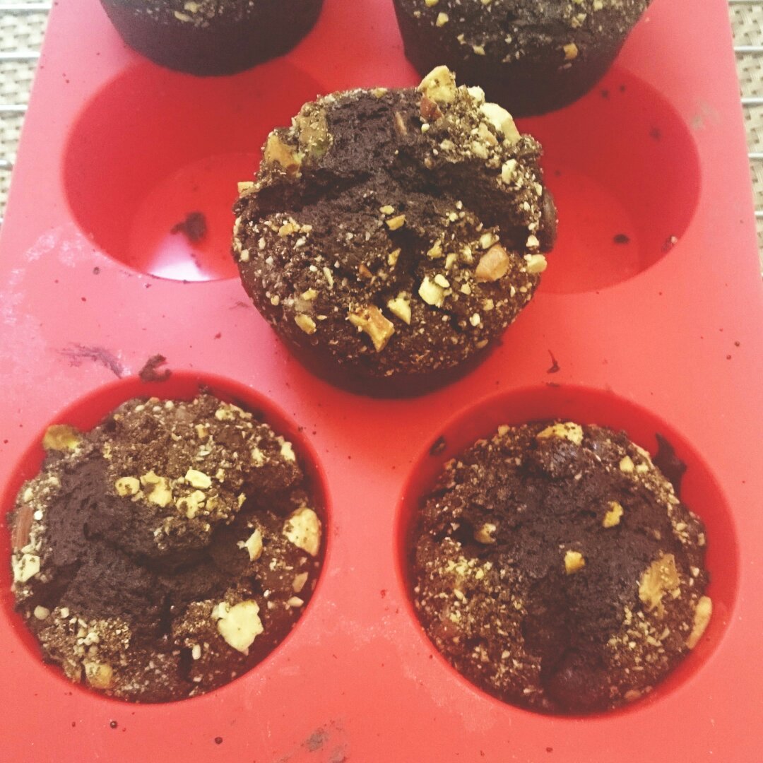 浓情巧克力摩卡马芬<Chocolate Espresso Muffins>