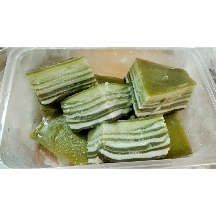 抹茶椰汁糕