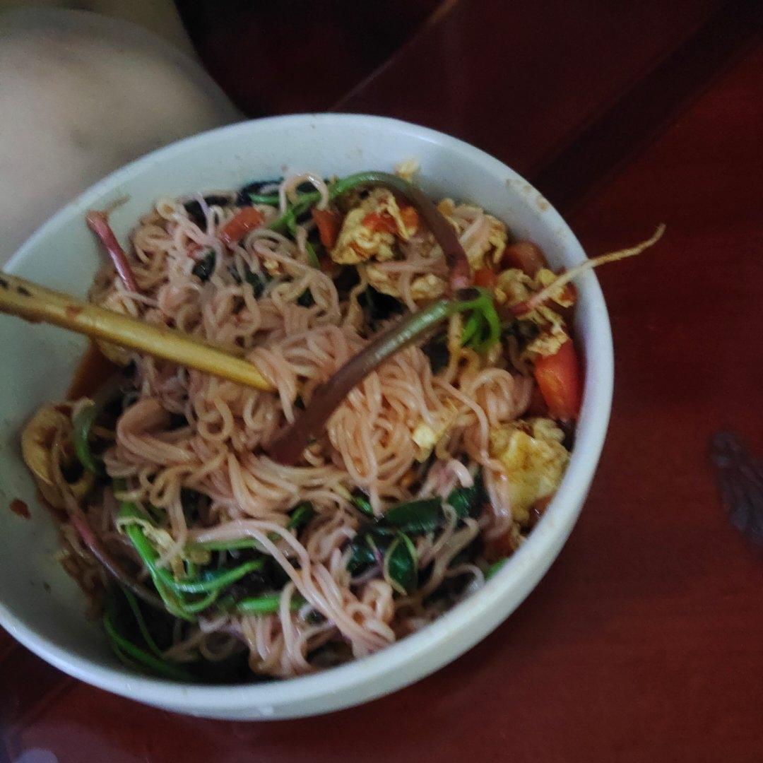 西红柿鸡蛋打卤面