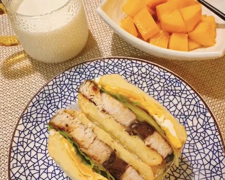 纯奶手撕吐司的做法 步骤1