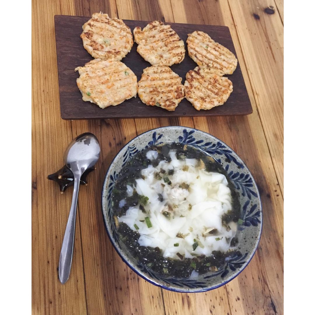 香煎虾饼