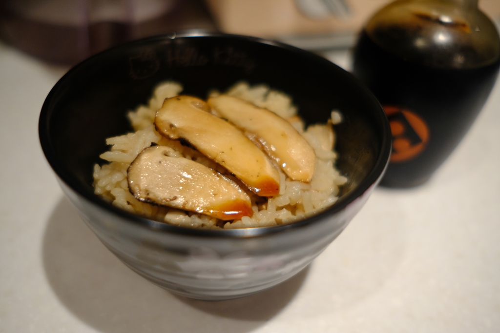 日式松茸饭的做法