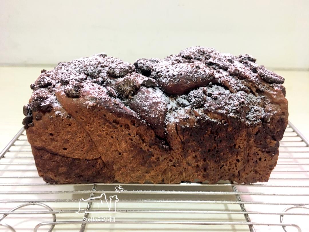 雪山巧克力吐司（巧克力奥利奥吐司面包）