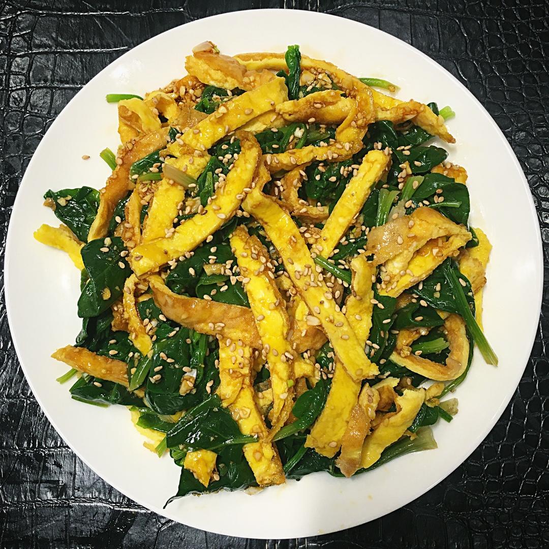 健康低脂凉拌菜—菠菜可以这样吃