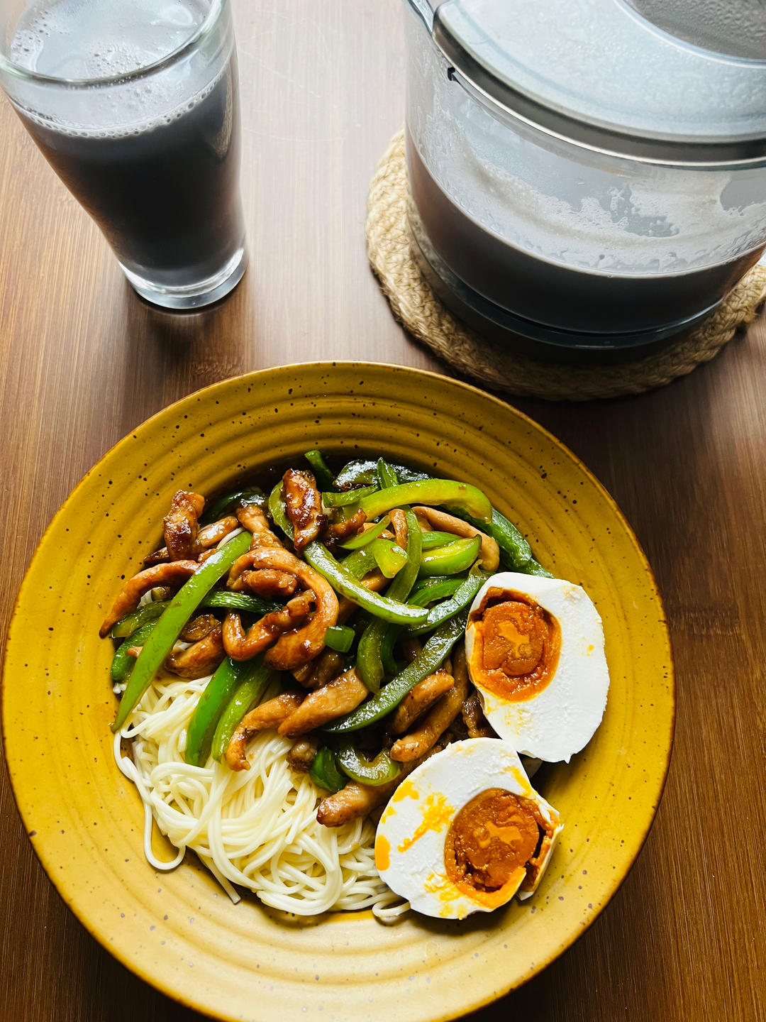 青椒炒鸡胸肉丝‼️好吃不胖，巨下饭