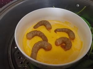 青豆虾仁蒸蛋（美味高颜值）的做法 步骤14