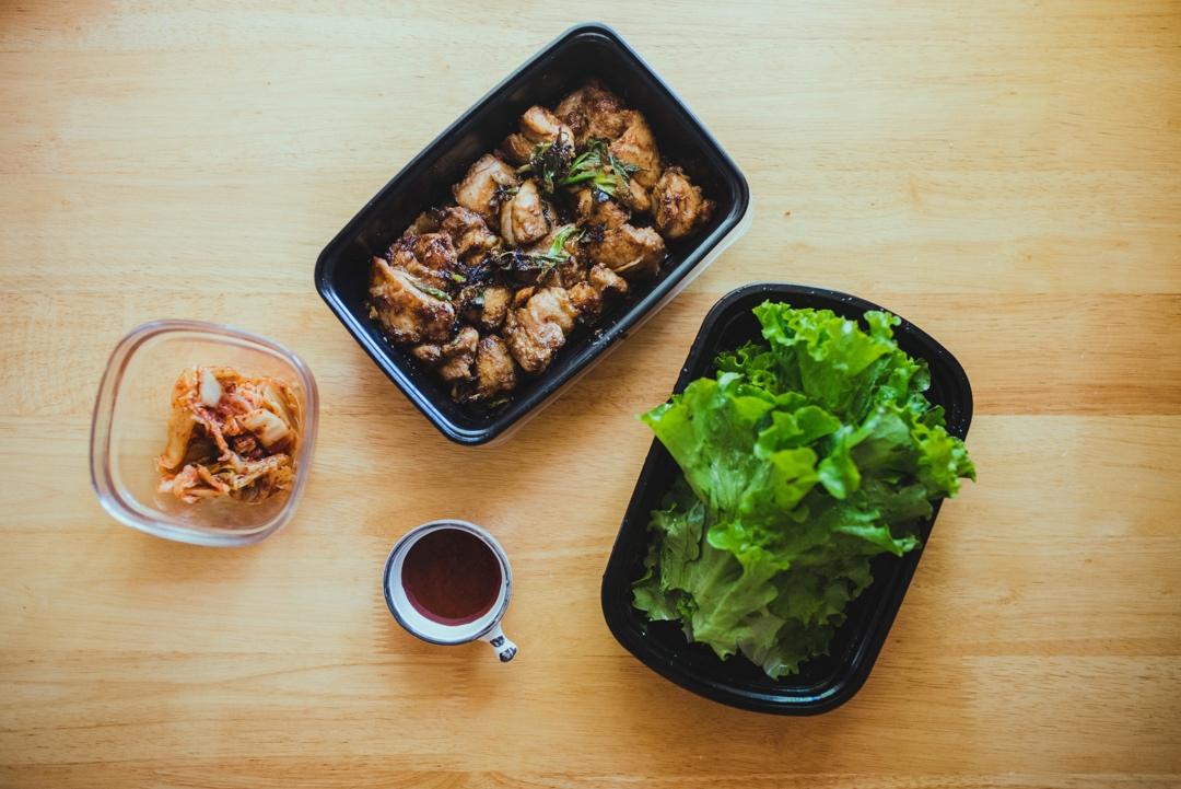 韩式烤鸡肉／chicken bulgogi