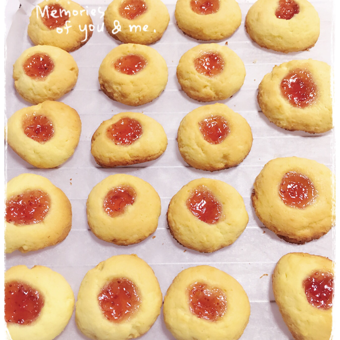 特浓奶香果酱酥饼