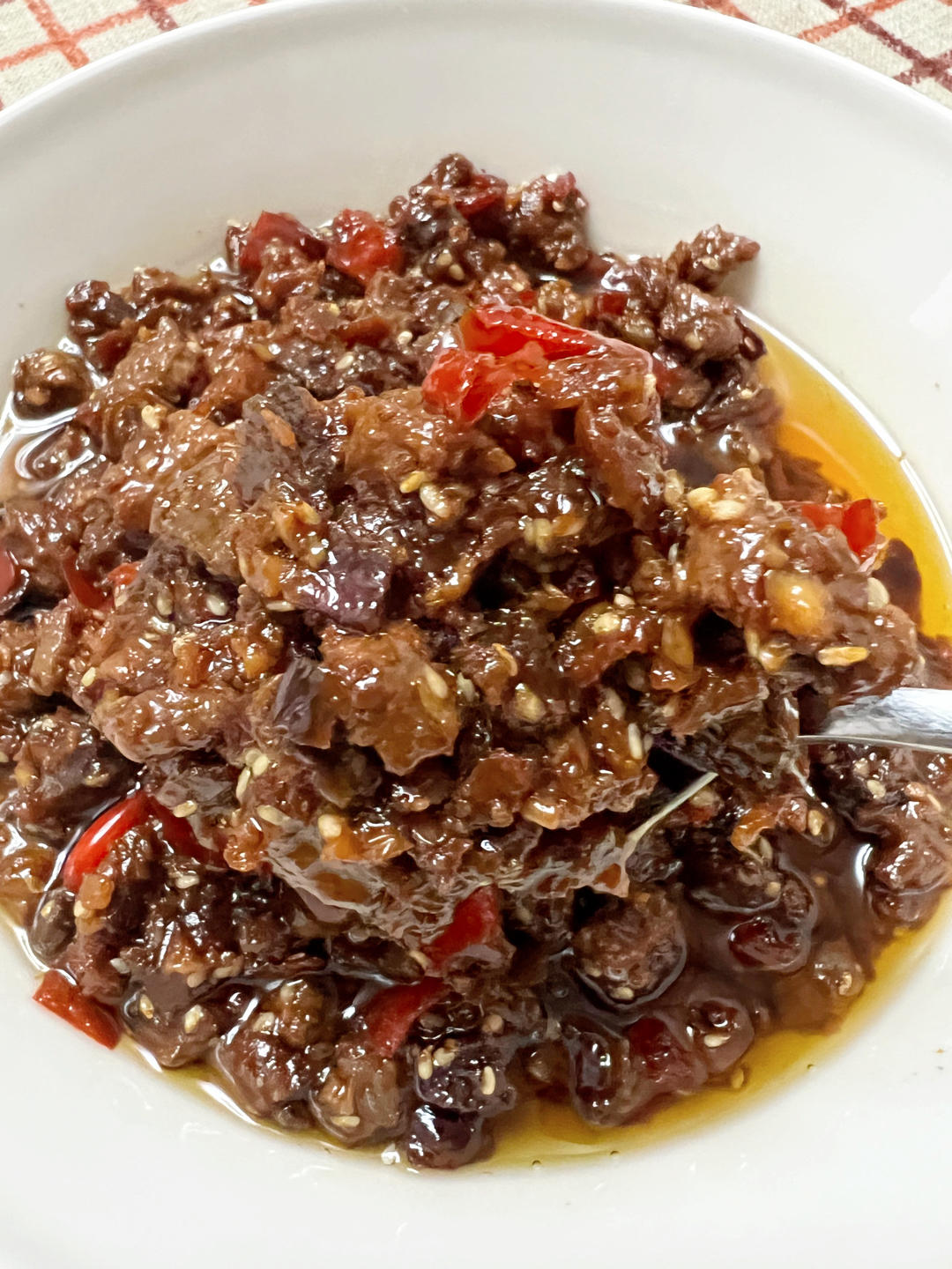 自制牛肉酱（改良版）