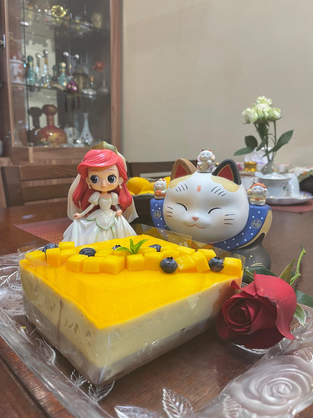巧克力芒果慕斯