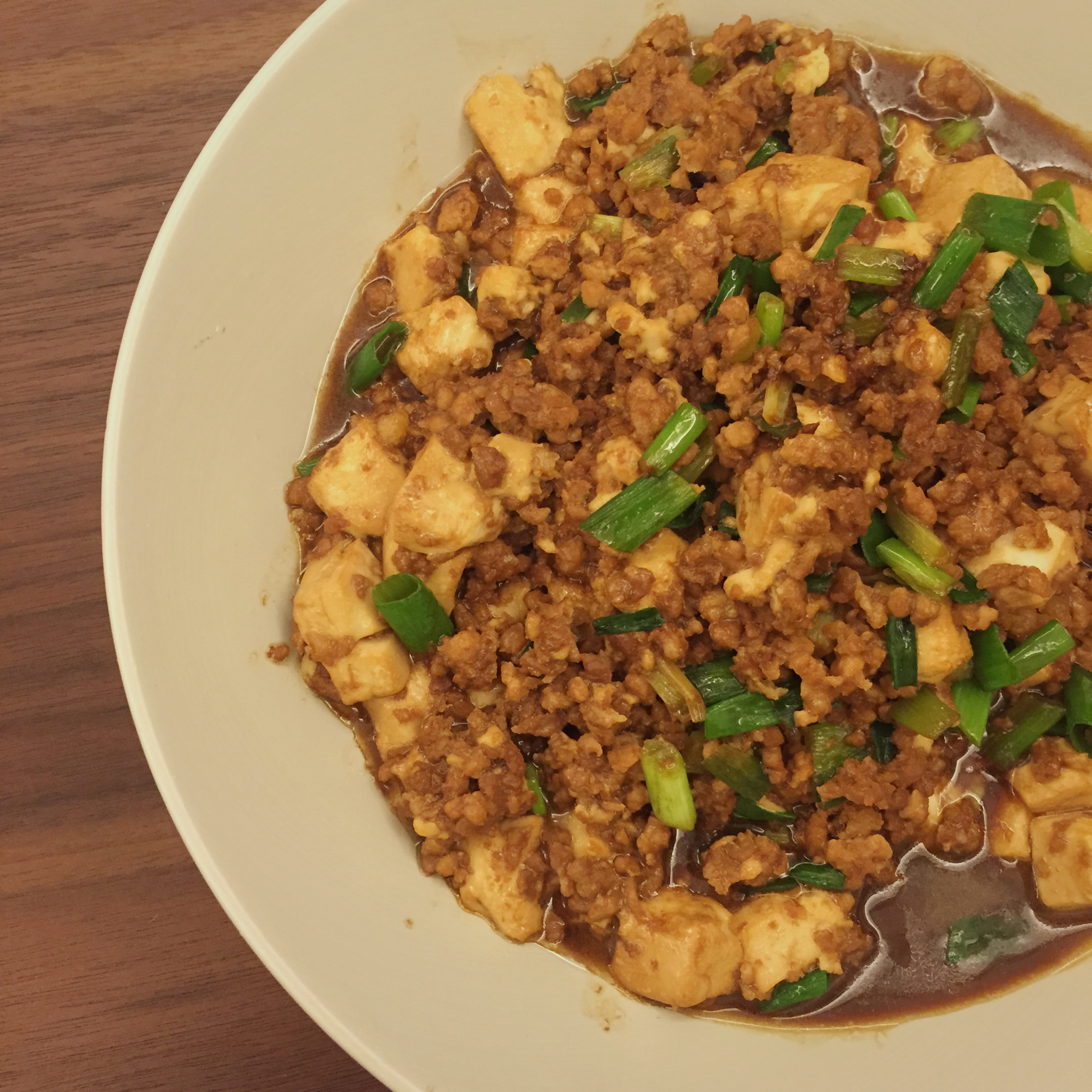 蒜香肉末烧豆腐