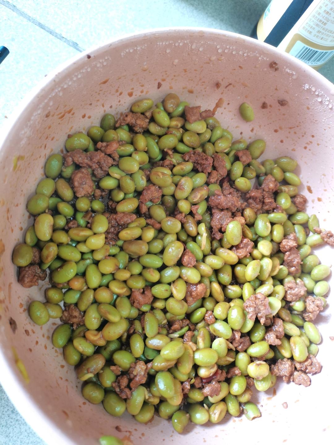 下饭菜 肉末毛豆