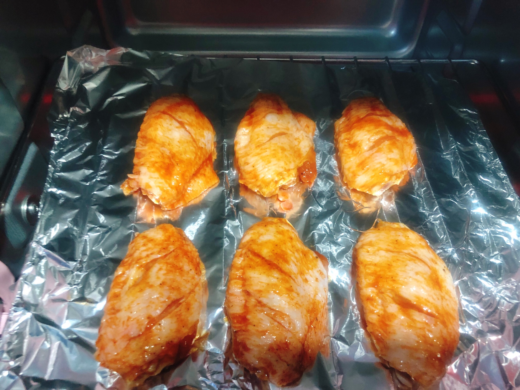 奥尔良烤鸡中翅的做法 步骤3