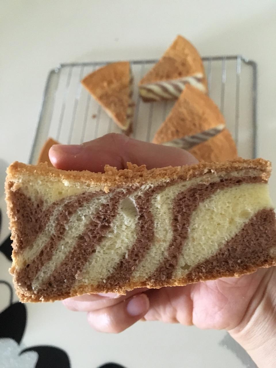 “老公”炫彩戚风蛋糕