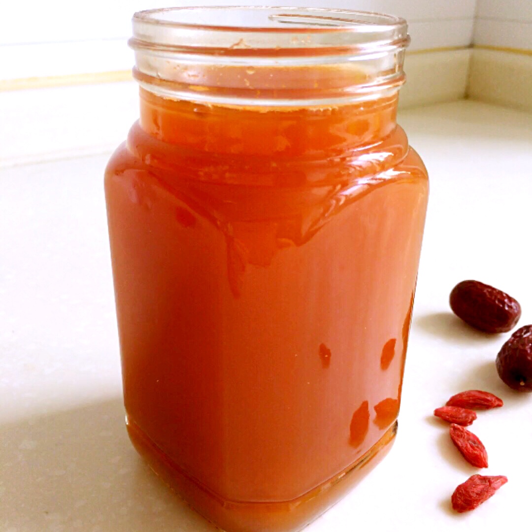 风清云淡_gwu8做的枸杞红枣汁--养肝明目