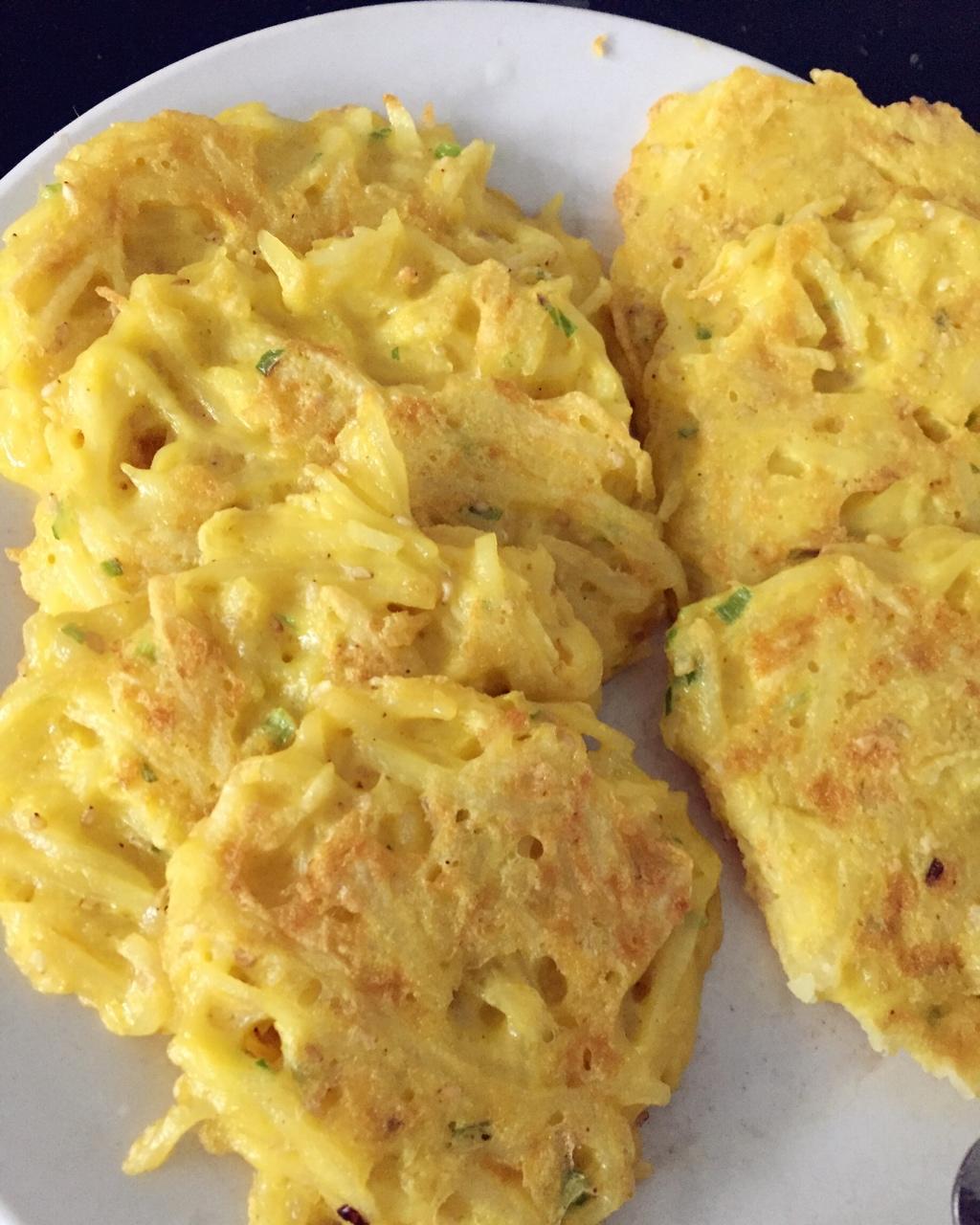 鸡蛋土豆饼