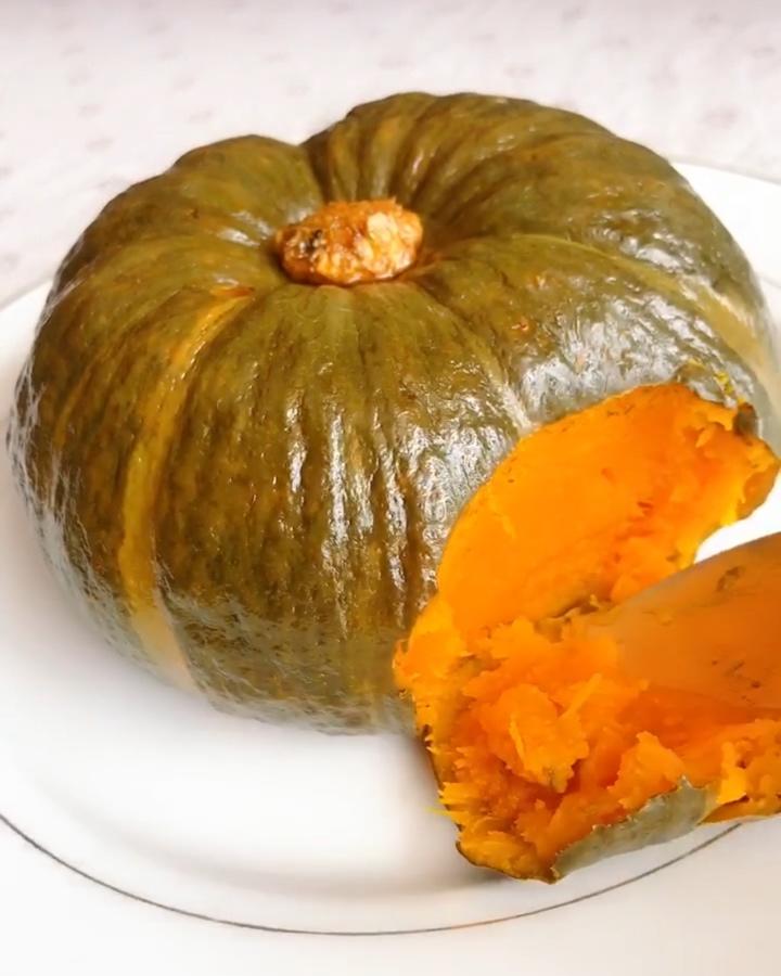 毫无技术含量之蒸贝贝南瓜