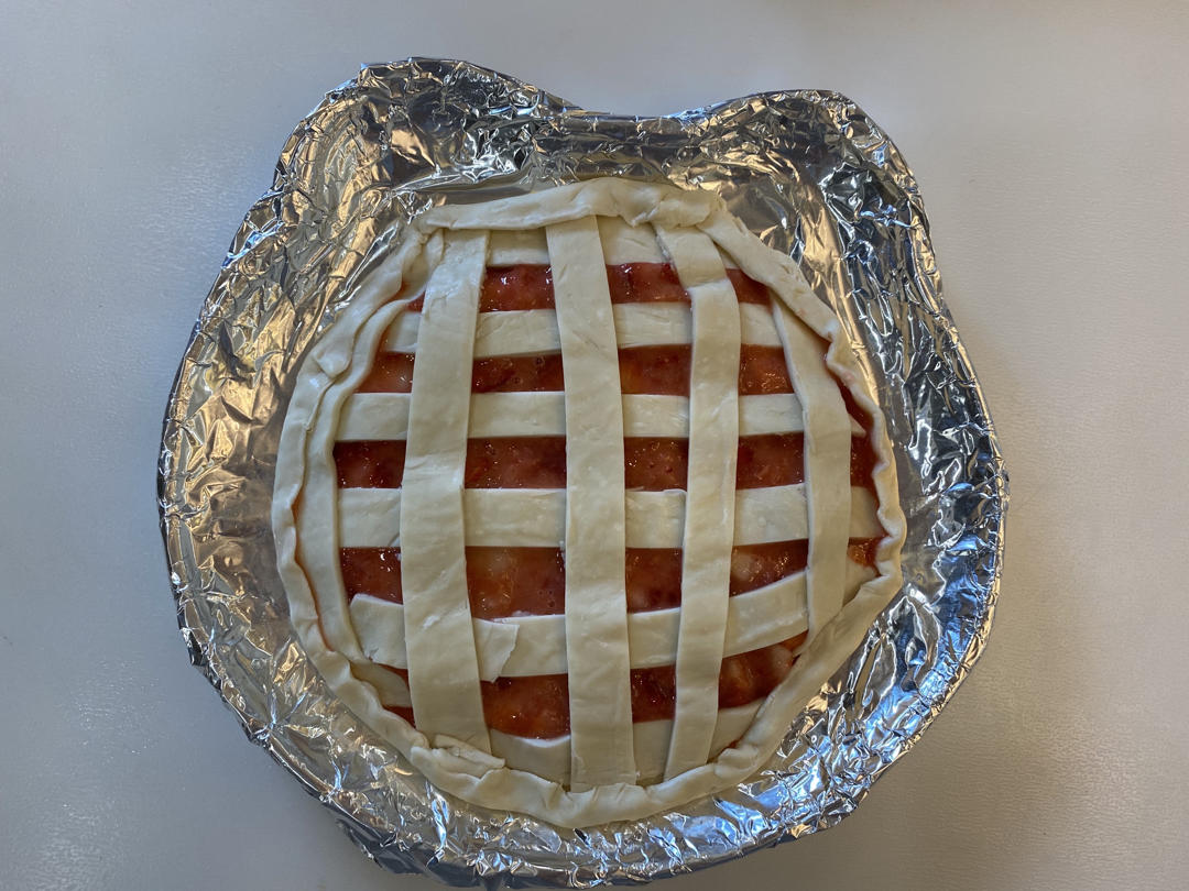 手抓饼草莓🍓派