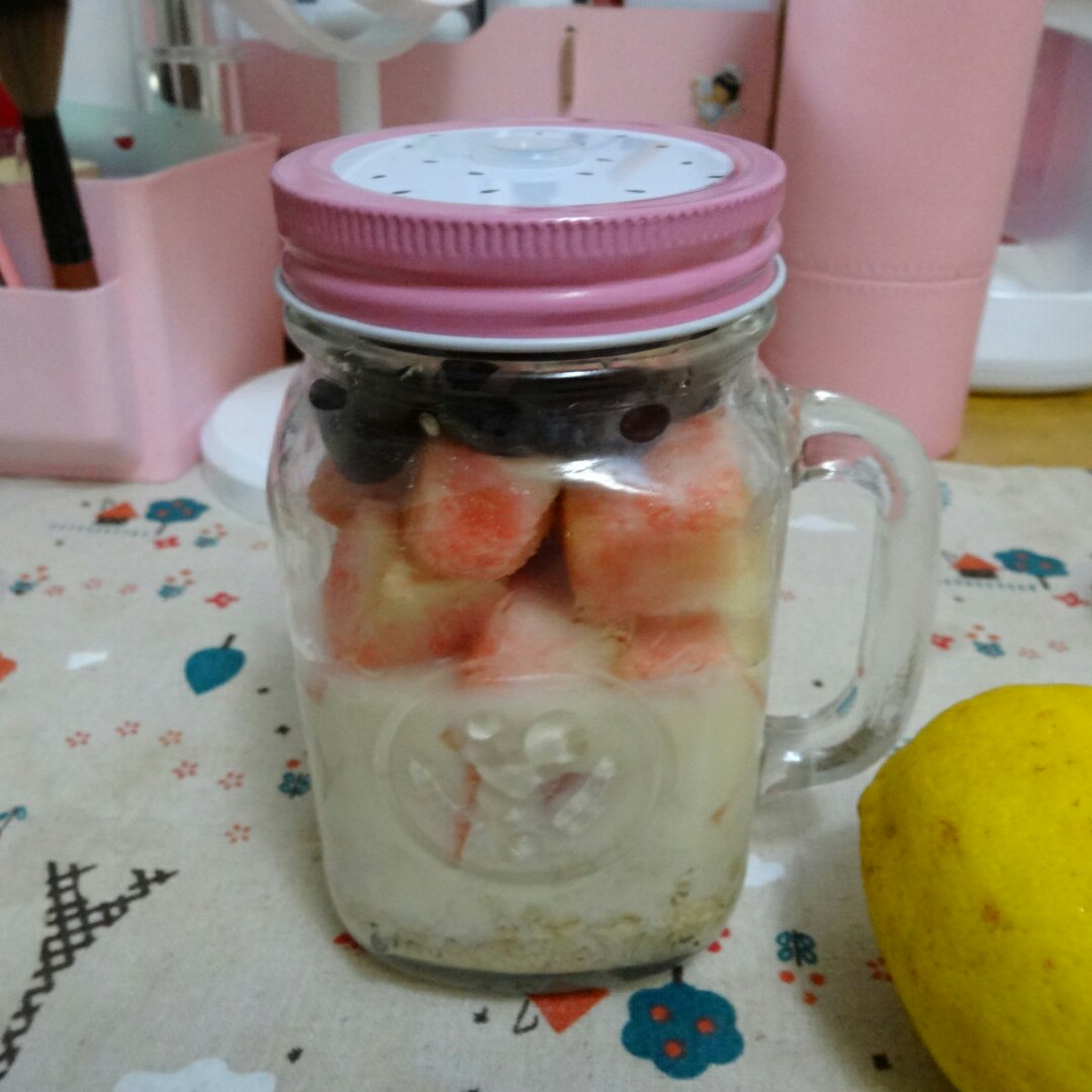 轻熟范—鲜果燕麦优格