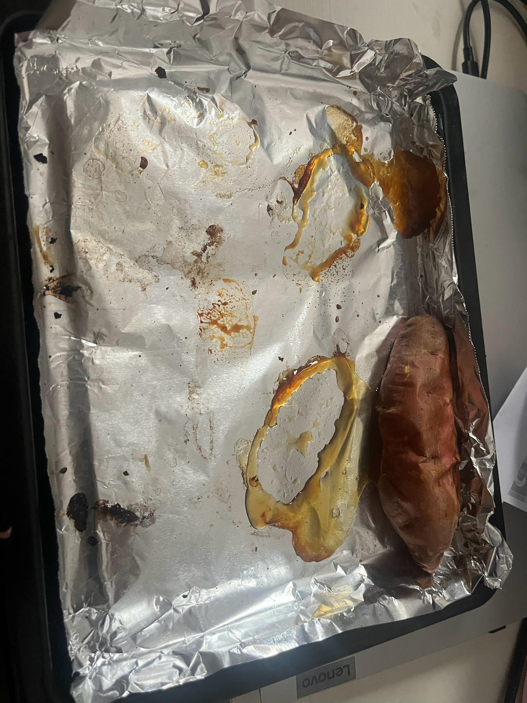 【糯唧唧的烤红薯】糖油四溢皮肉分离外糯里嫩吸溜着吃！