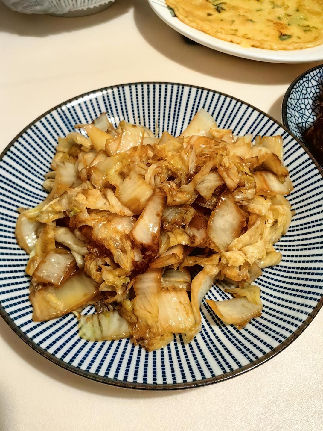醋溜白菜（简单易做，特别爽口开胃下饭）