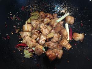 老丁的私房菜－川味豆筋棍红烧肉的做法 步骤9
