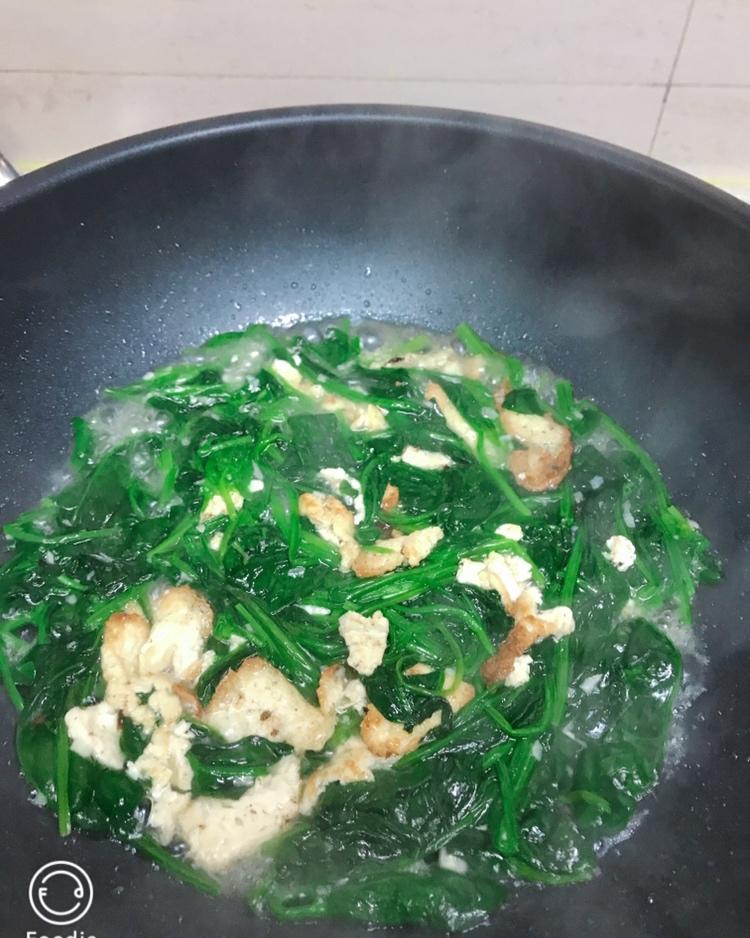 菠菜豆腐