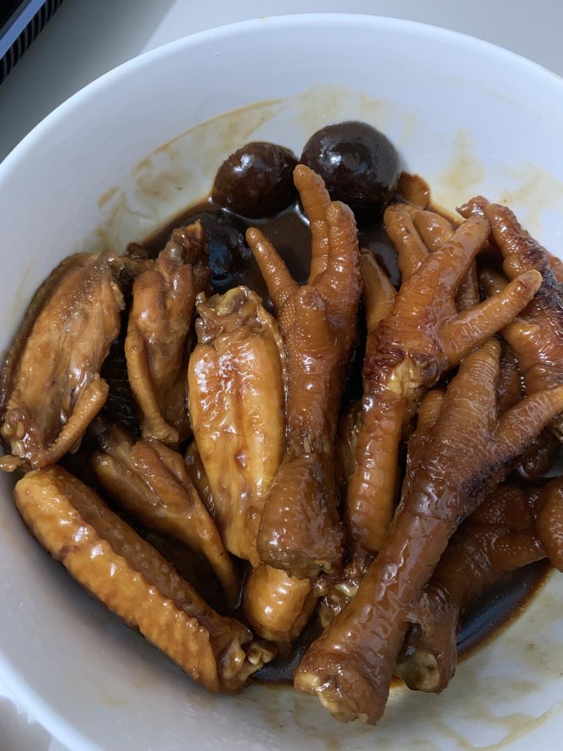 kathy梁做的蚝油酱油鸡爪