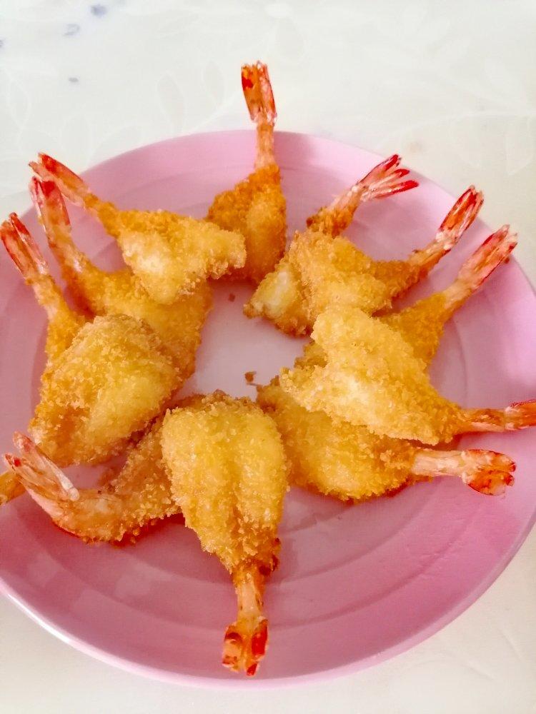 面包糠炸虾