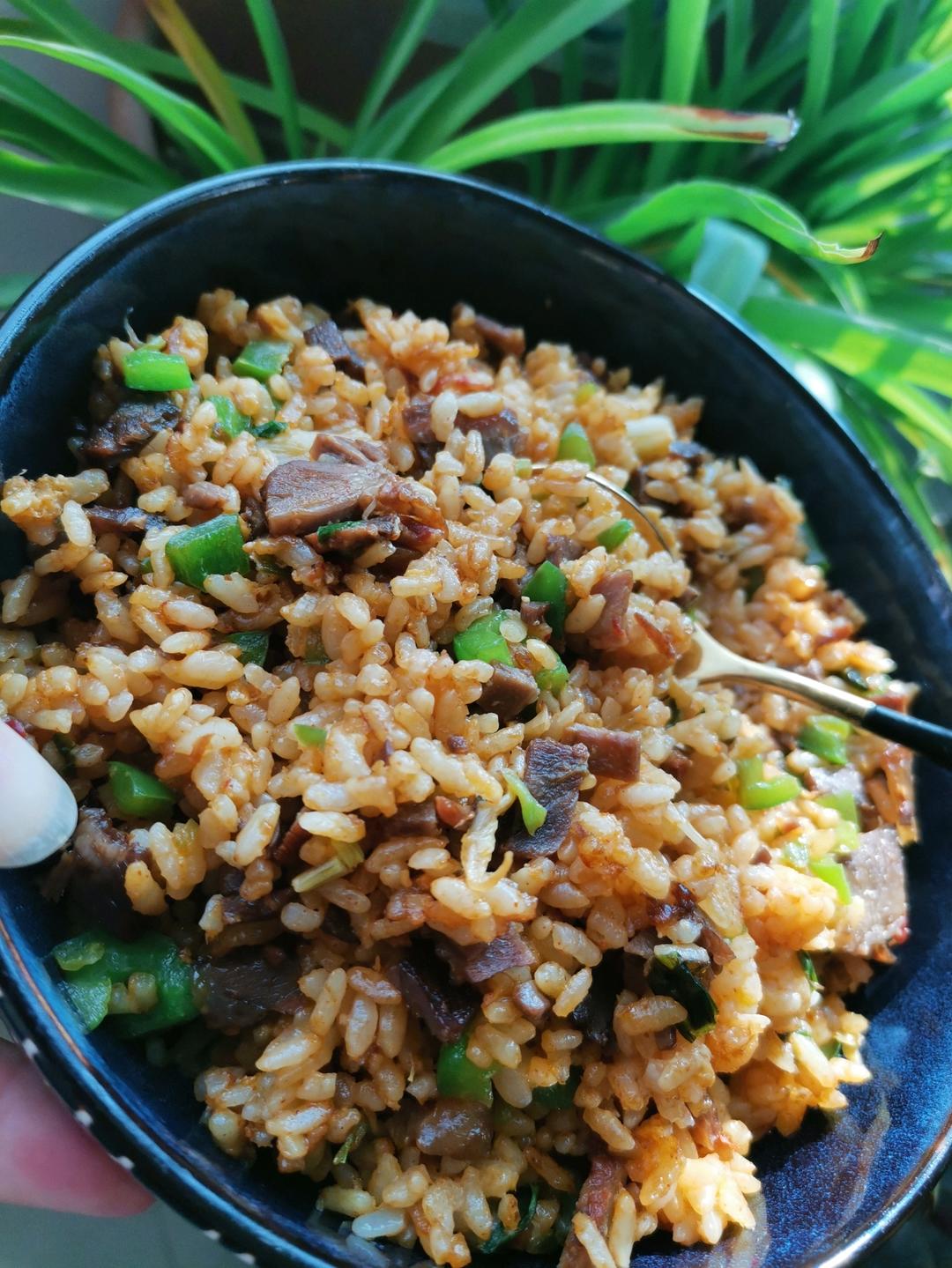 黯然销魂牛肉炒饭