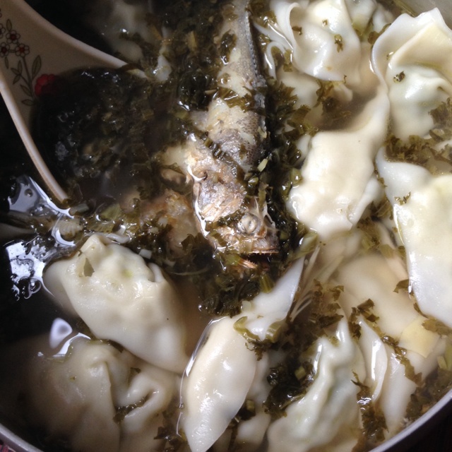 雪菜黄鱼小馄饨