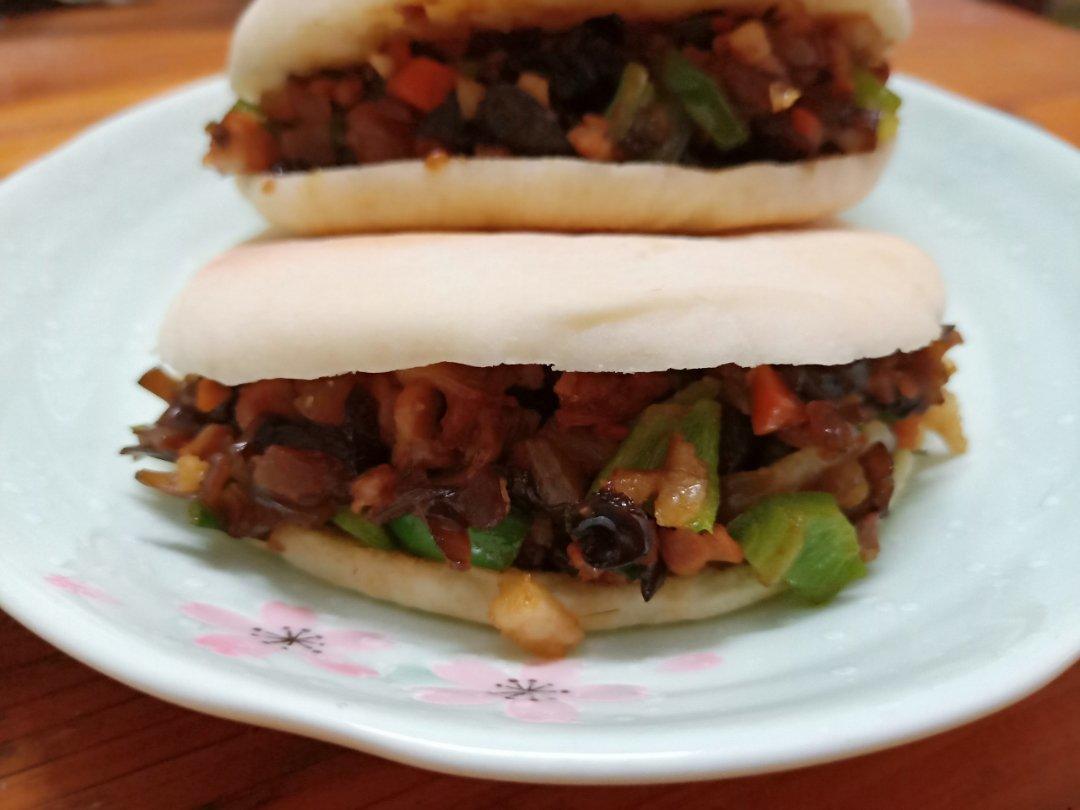 肉夹馍(白吉馍的制作)