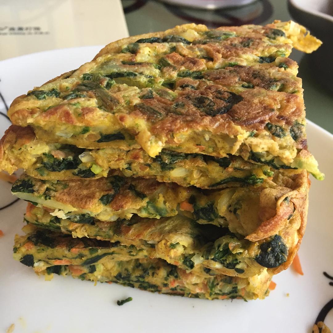 蔬菜鸡蛋饼