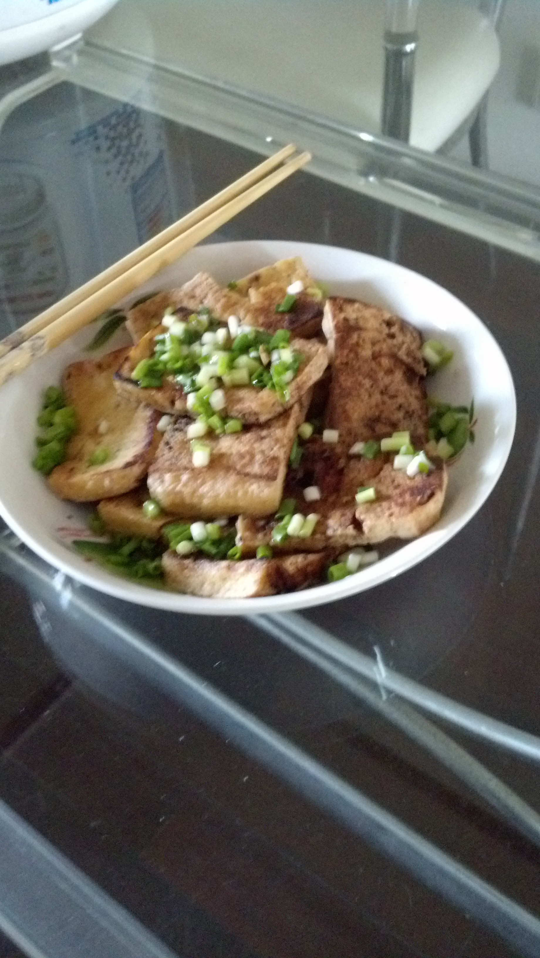 蚝油煎豆腐