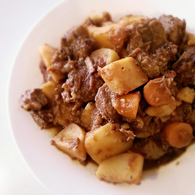 土豆炖牛肉
