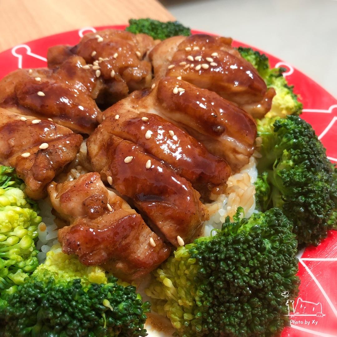 照烧鸡腿饭