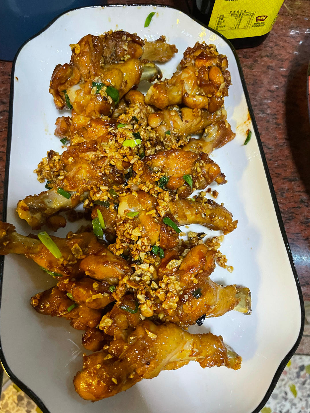 蒜香鸡翅｜孩子们的最爱