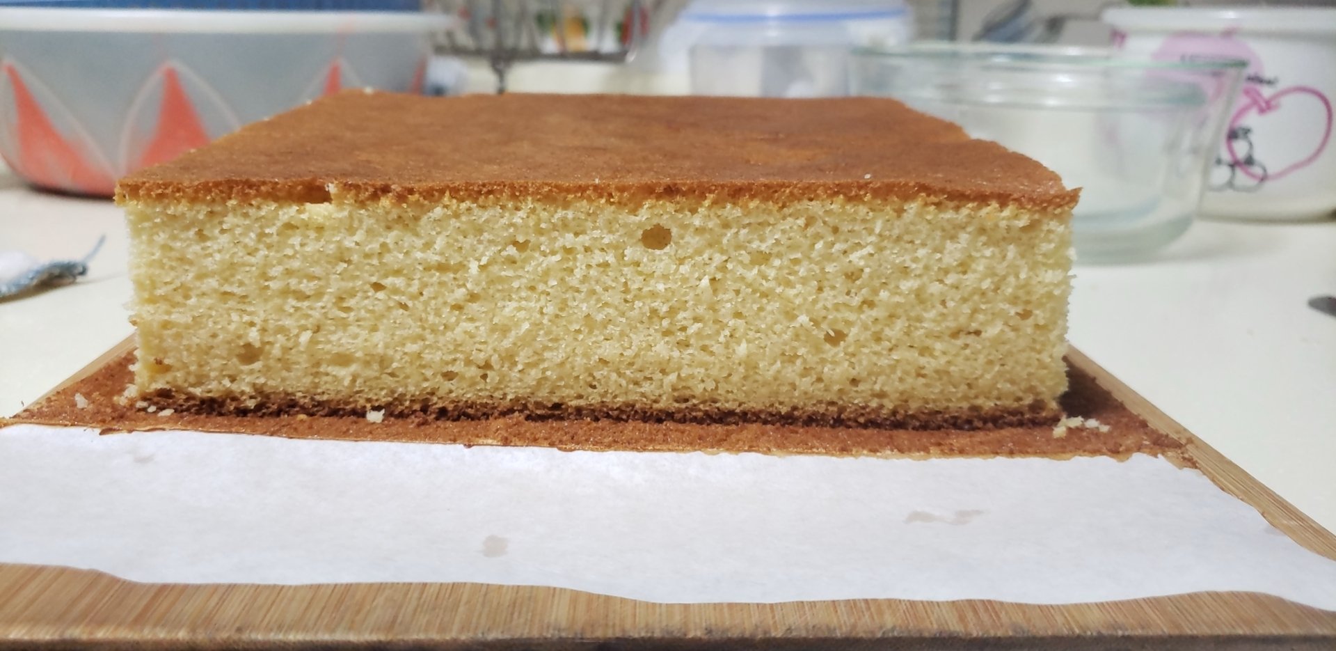 长崎蛋糕Japanese sponge cake (castella)