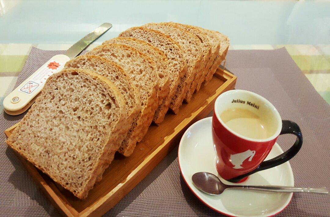 主食面包—黑麦吐司（少糖少油）