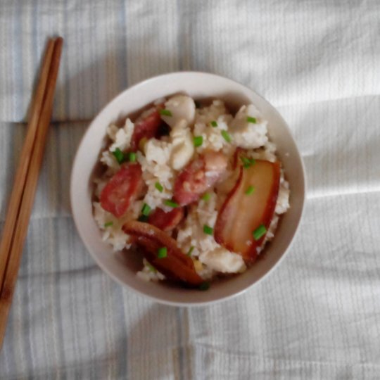 芋头腊味饭