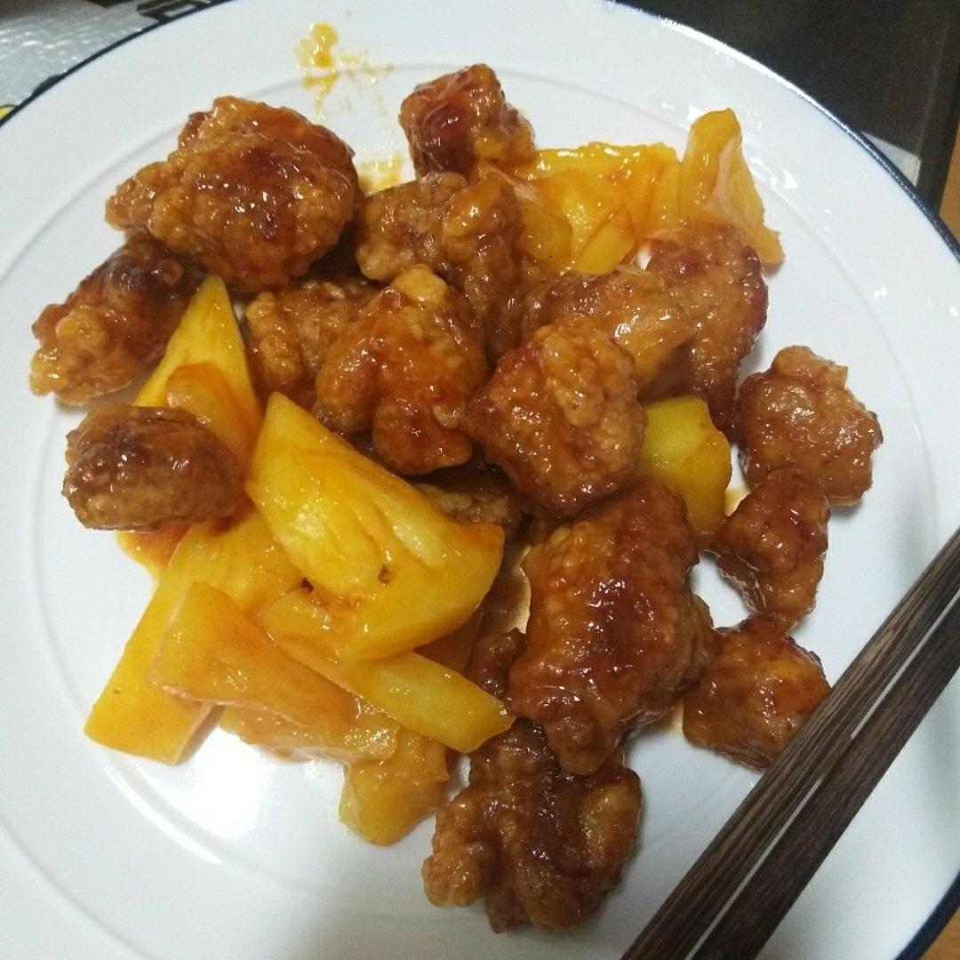 🍍酸甜菠萝咕噜肉