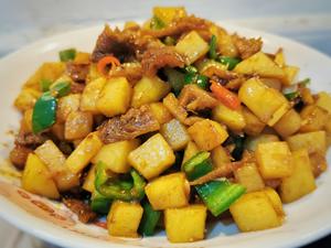 超级下饭的豆豉鲮鱼土豆粒的做法 步骤8