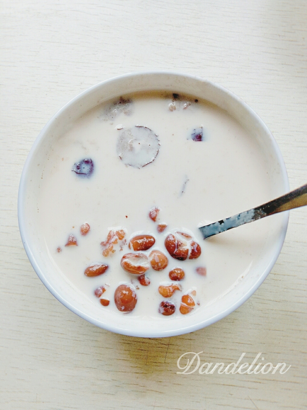 红豆薏仁牛奶粥【健康·蒸粥】的做法