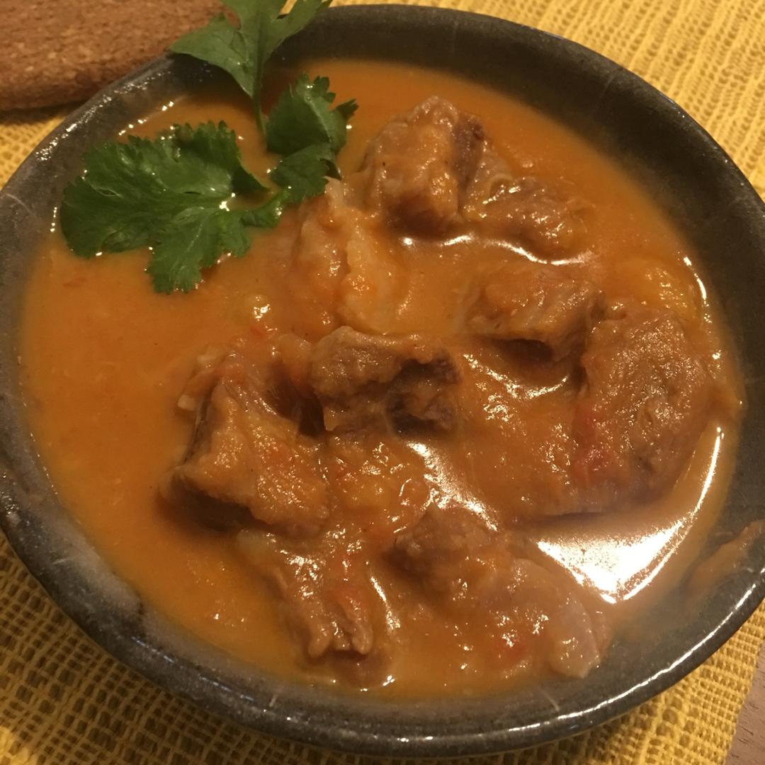 番茄土豆炖牛腩